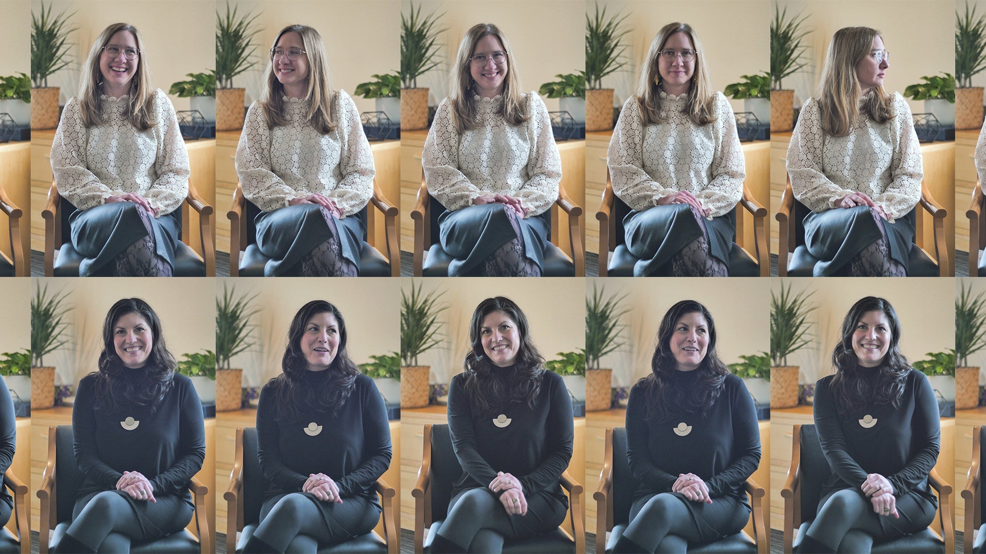 photos of Kate Troyer and Christin Dunbar