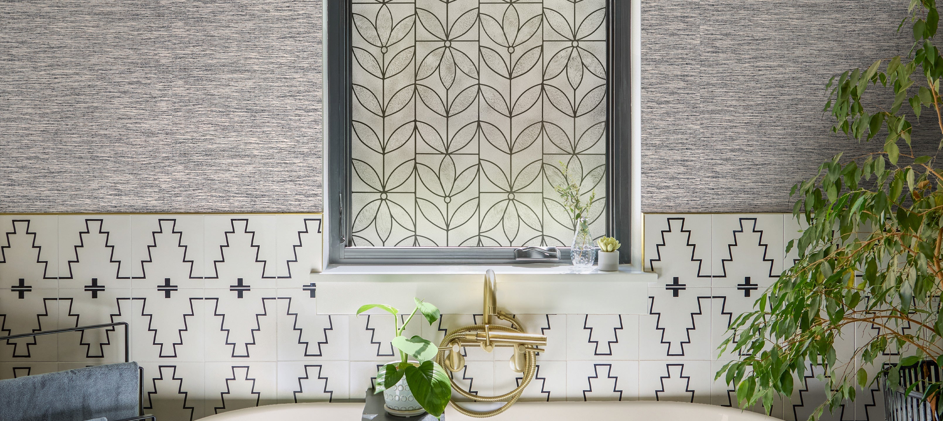 Floral Window Film