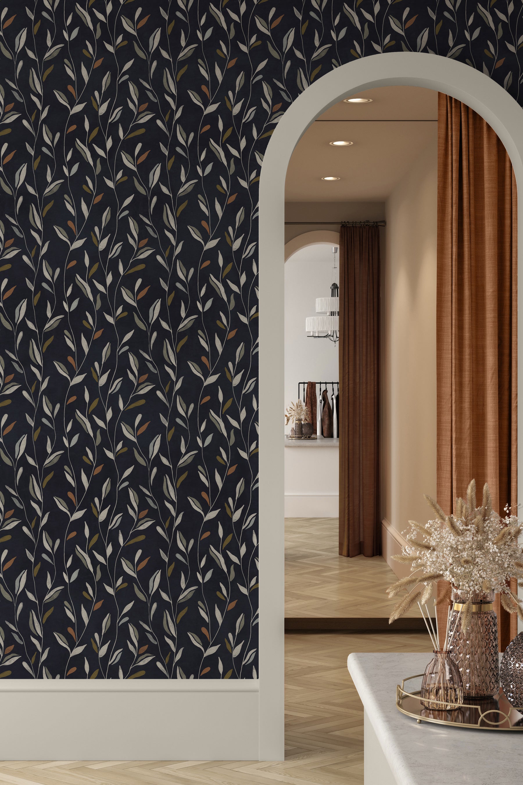 Laurel  Midnight Close Lifestyle Image