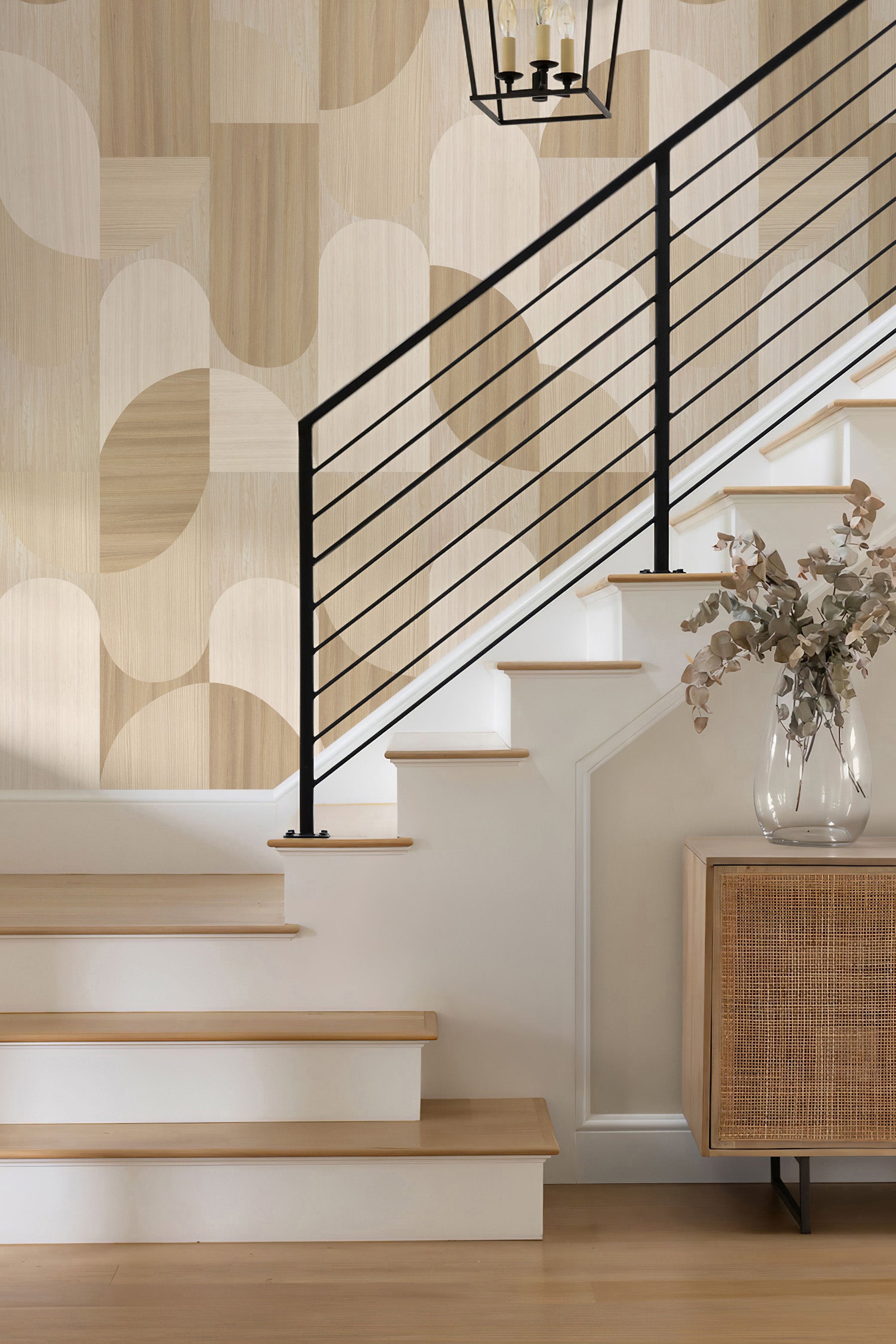 Arches Mural Oak Wide Lifestyle Image