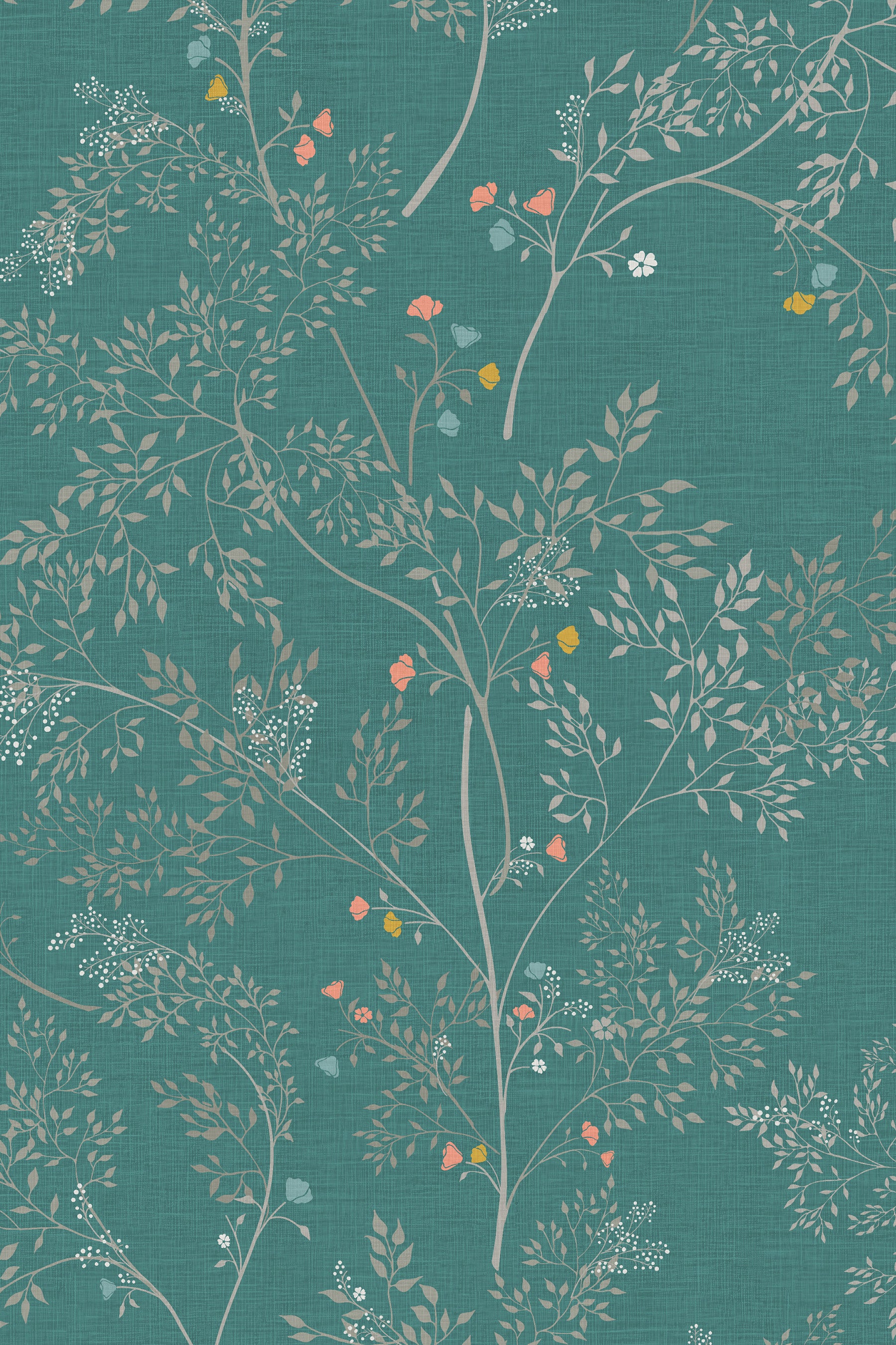 Posies Glacier Wallpaper Design