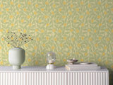 Citrus Grove Lichen Green - Lemons