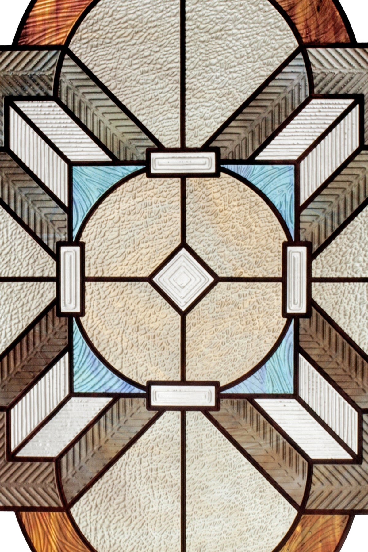 Artscape Newport Amber Accent  - Decorative Privacy Window Films