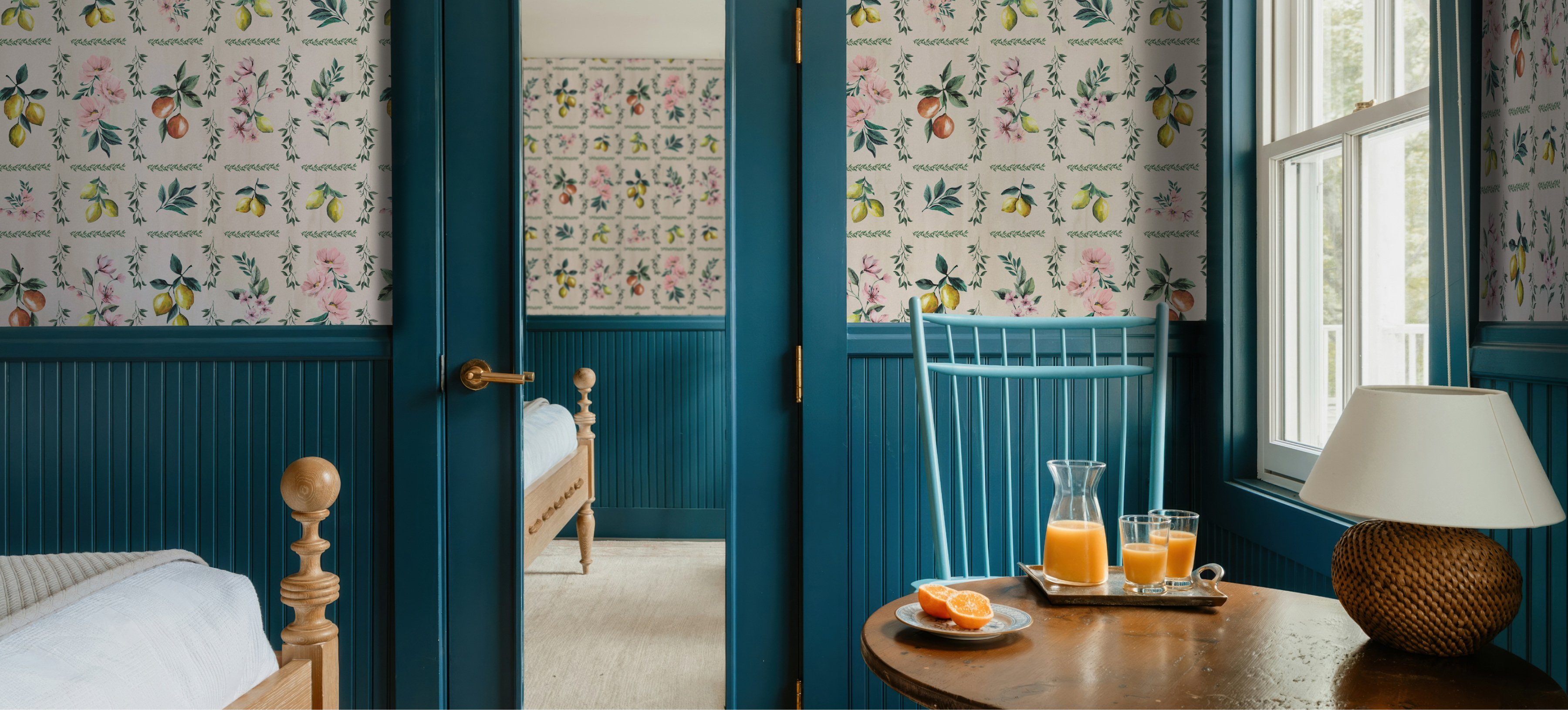 Cottage-Inspired Wallpaper Designed for Comfort, Character, and Timeless Style