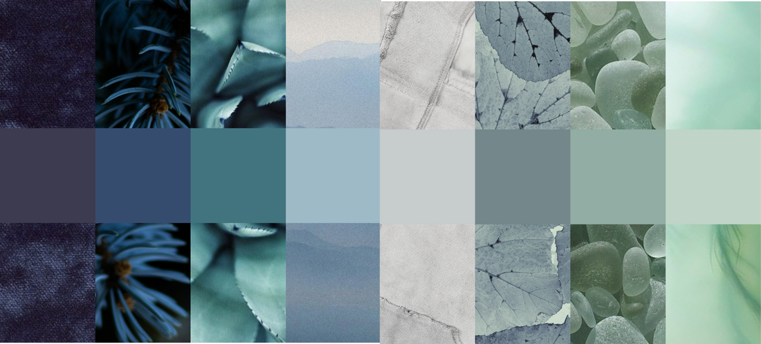 Rooted in Color - Part Three - Grounding Blues and Quiet Greens