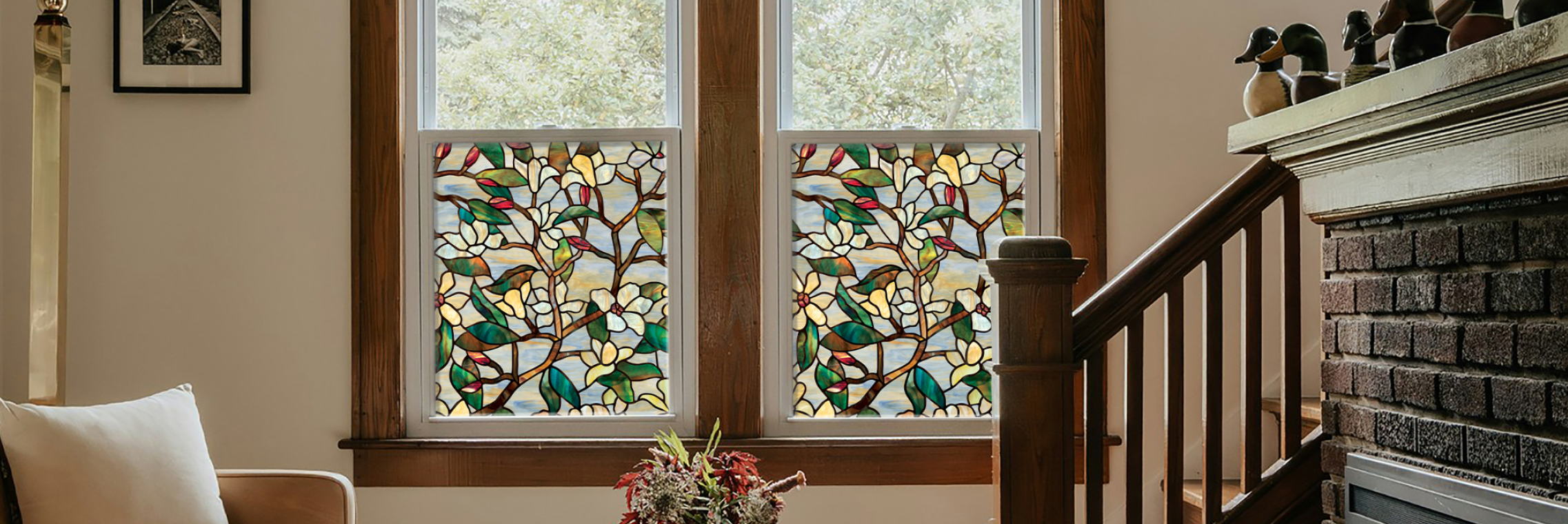 Colored & Stained Glass Window Film: An Easy Way to Transform Your Windows