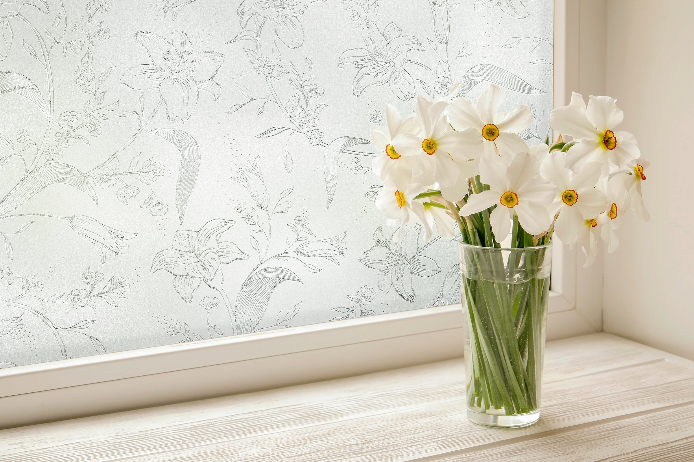 Floral Window Film