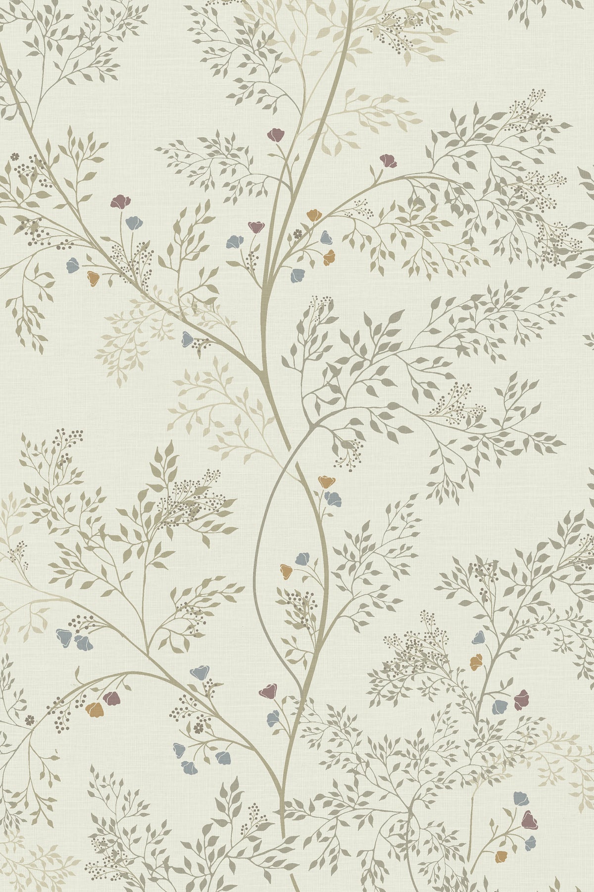 Posies Champagne Wallpaper Design