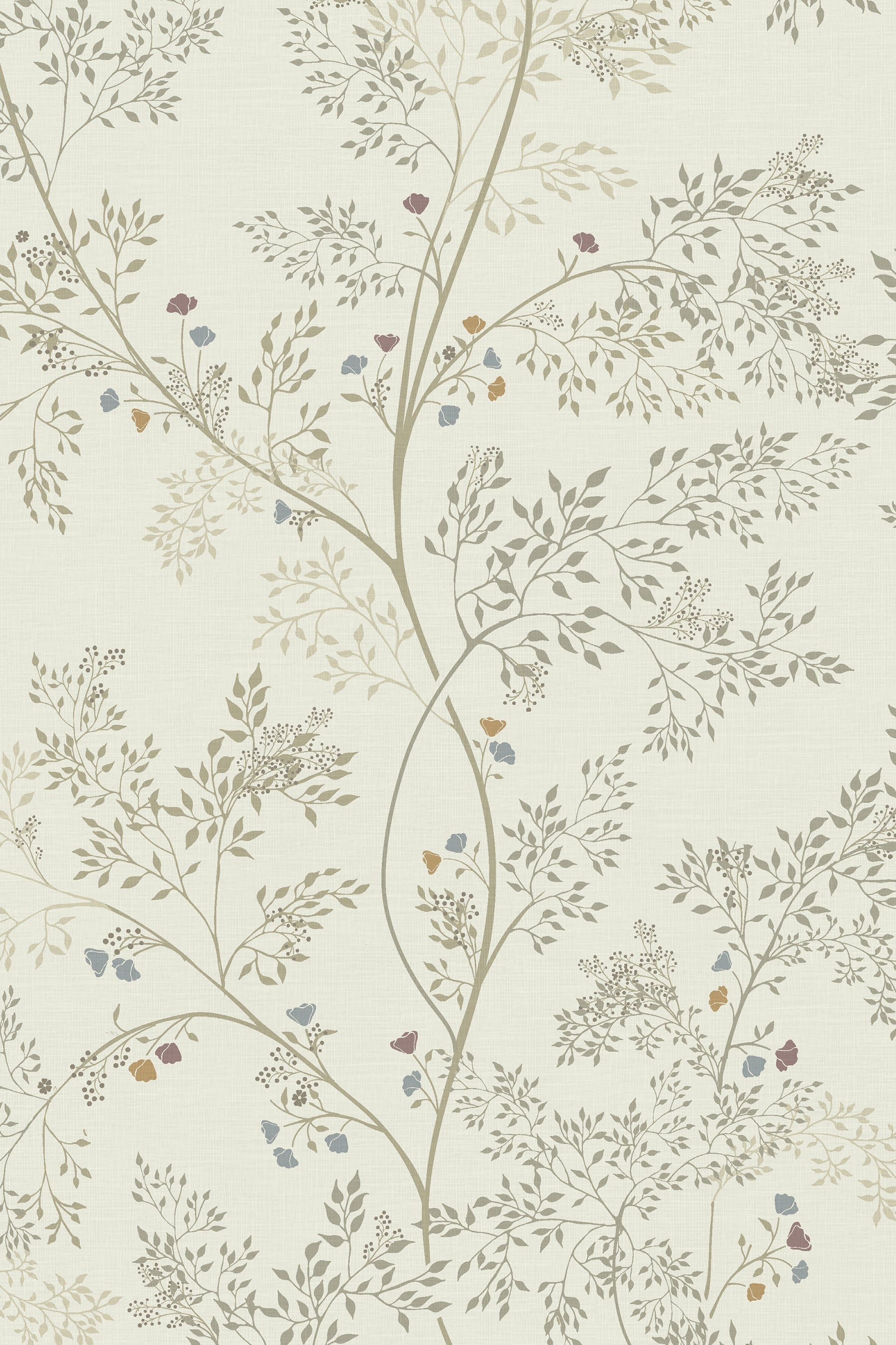 Posies Champagne Wallpaper Design