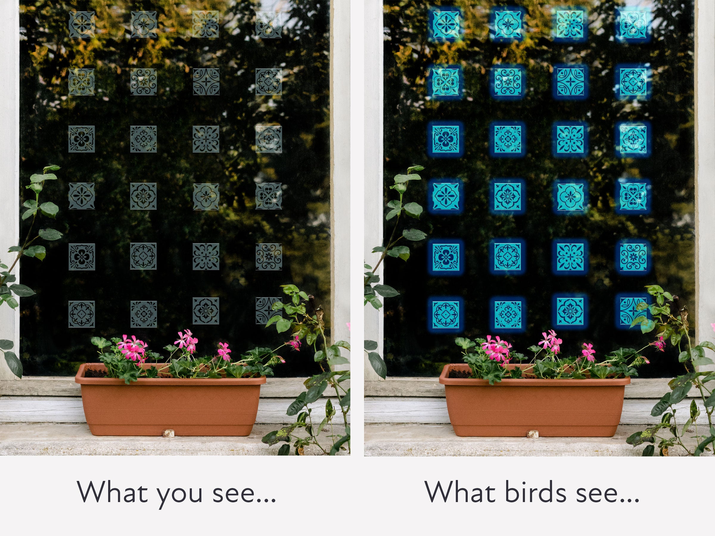 Tiles Bird Deflectors