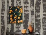 Birch Mural - Midnight