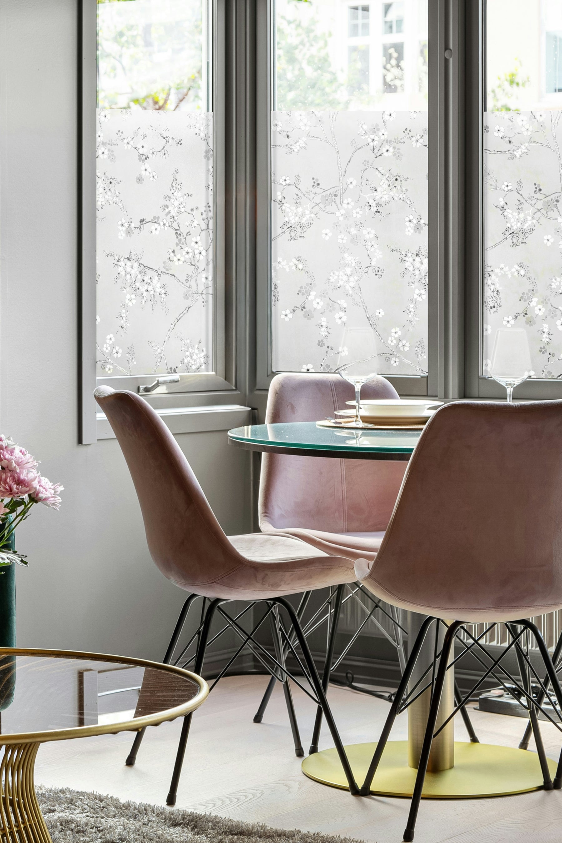 Blossom | Window Film with Textured Glass Pattern | Made in USA ...