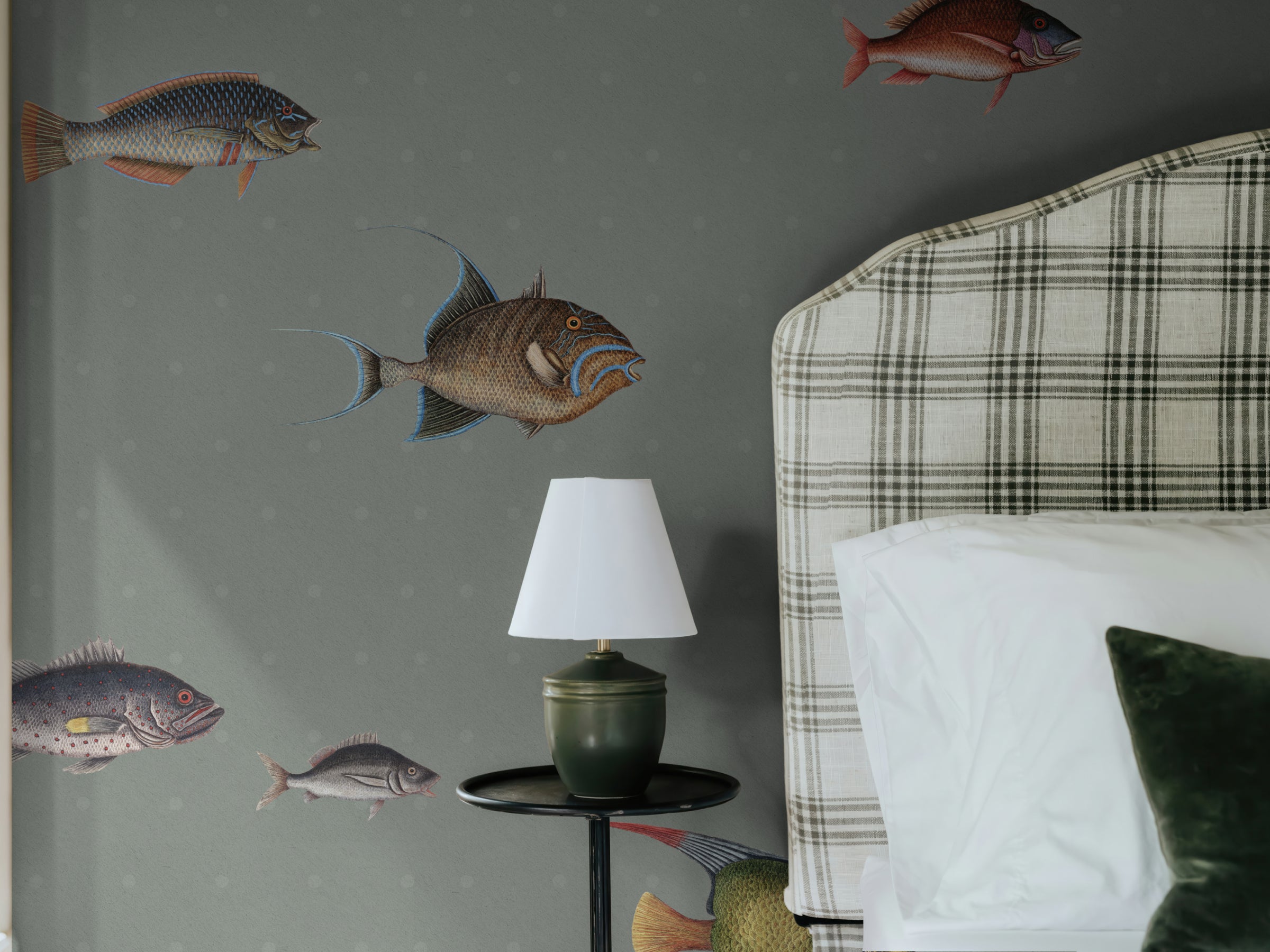 Catch of the Day Lagoon - Polka Dots