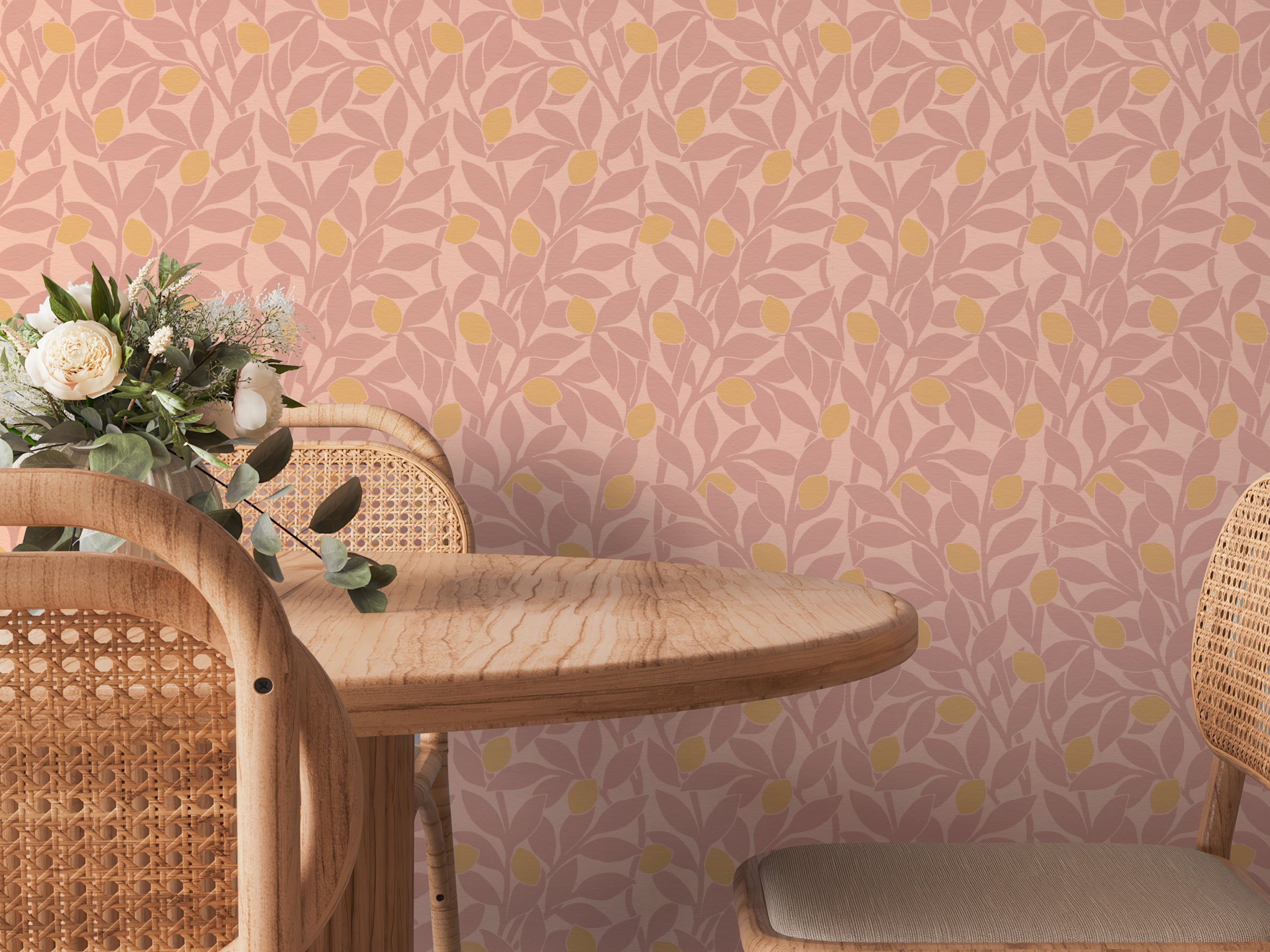 Citrus Grove Dusty Rose - Lemons