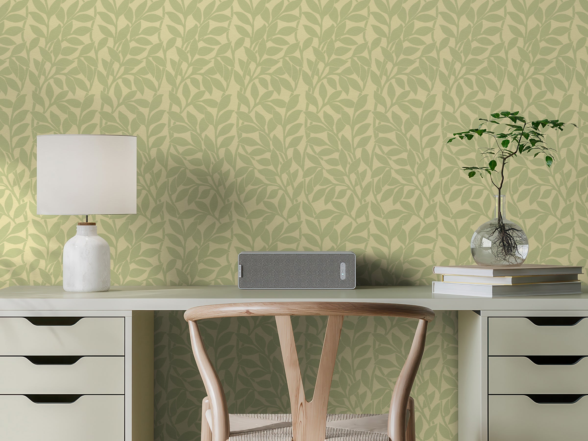 Citrus Grove Lichen Green - Leaves