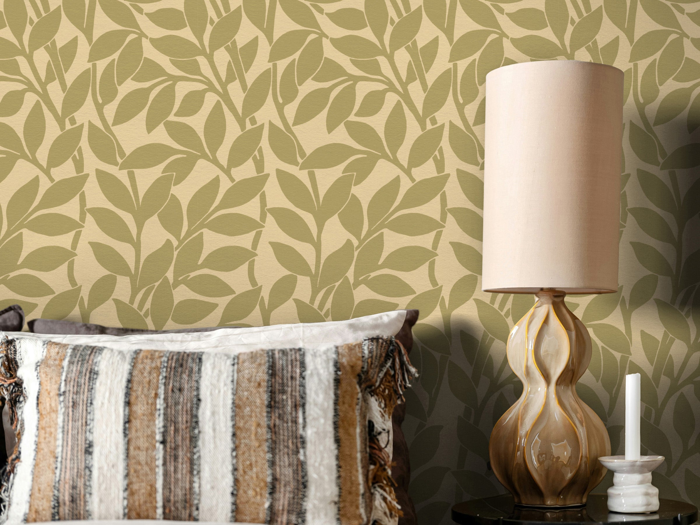 Citrus Grove Olive Green - Leaves