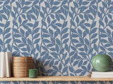 Citrus Grove Soft Navy - Leaves