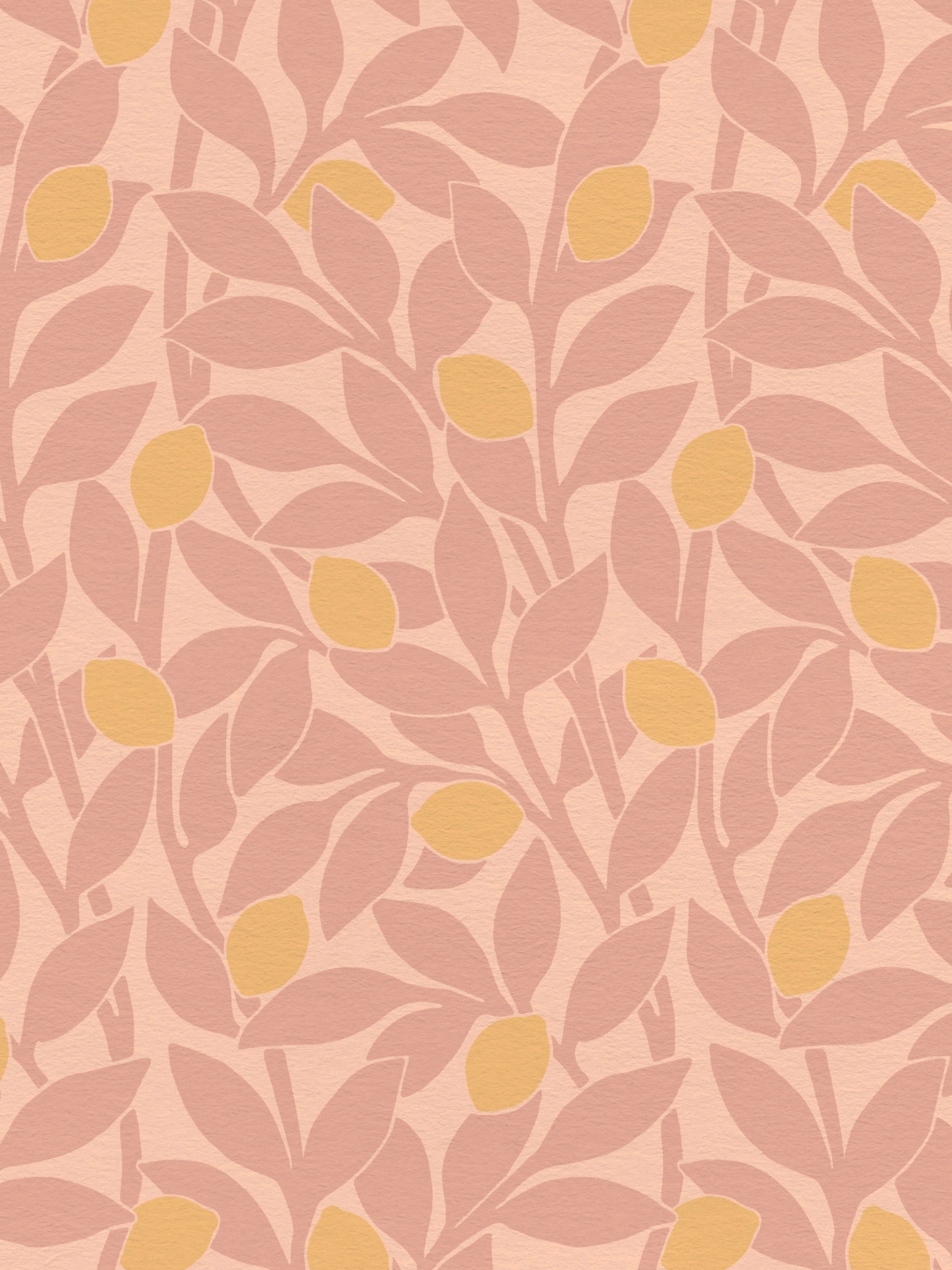 Citrus Grove Dusty Rose - Lemons
