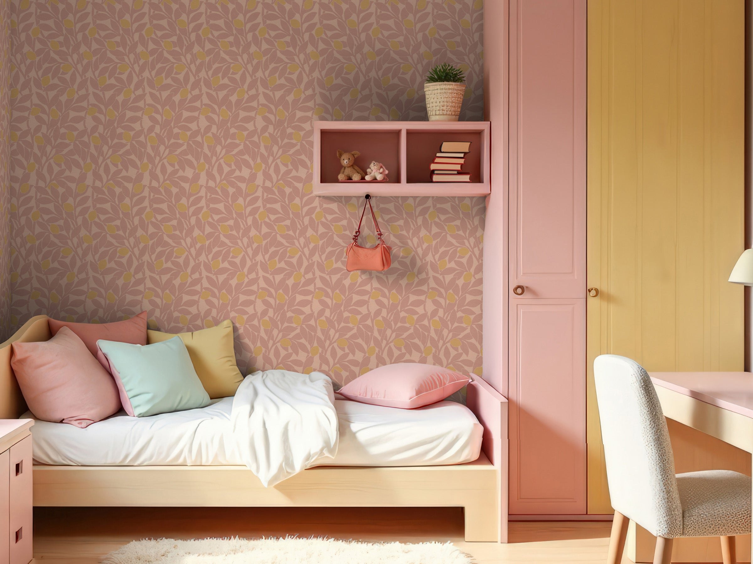 Citrus Grove Dusty Rose - Lemons