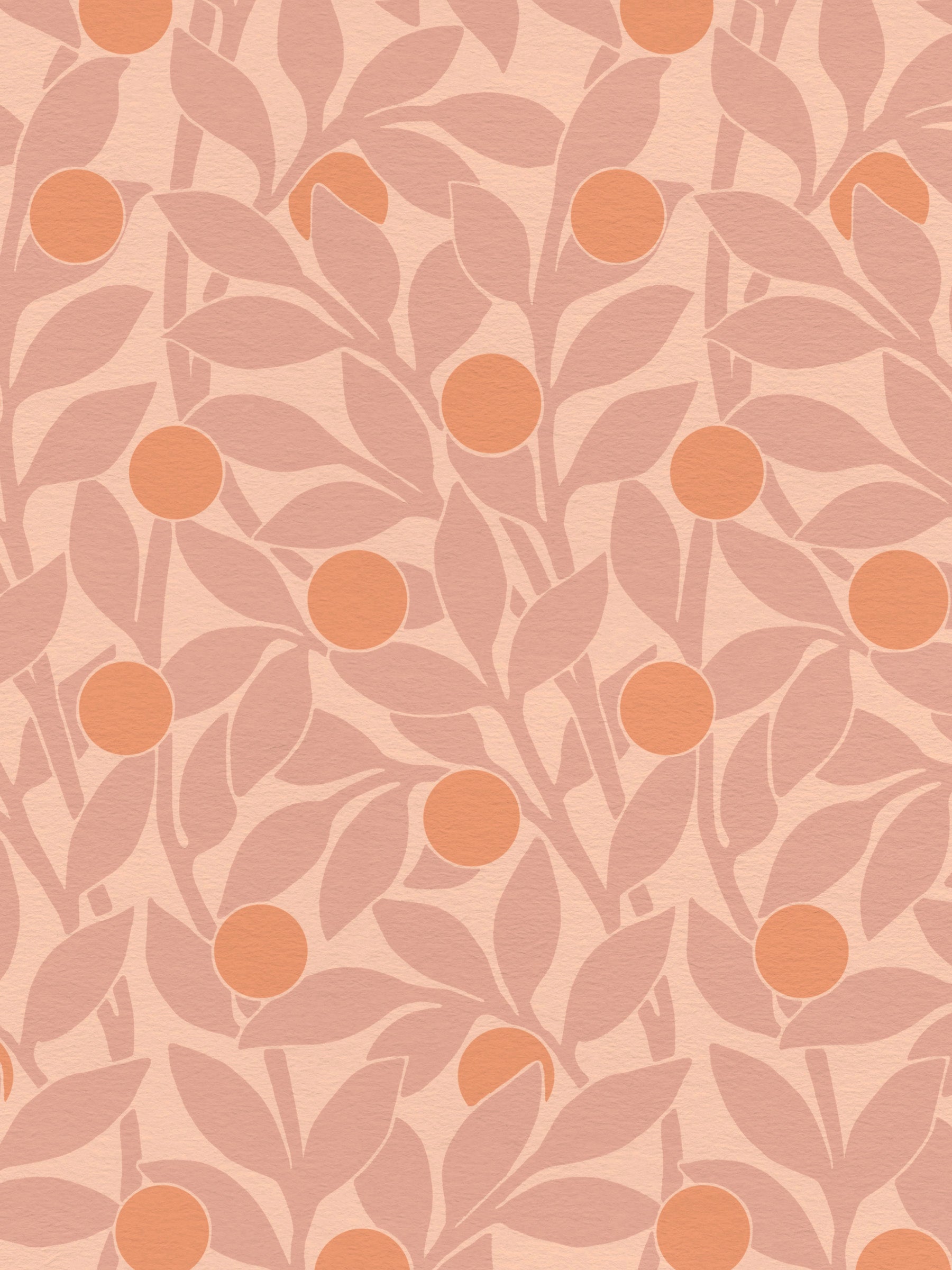 Citrus Grove Dusty Rose - Oranges