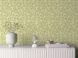 Citrus Grove Lichen Green - White flowers