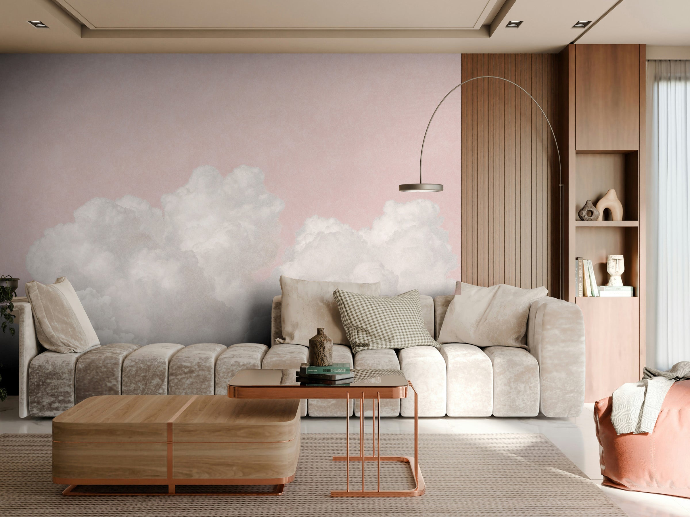 Daybreak Clouds - Rose Sky