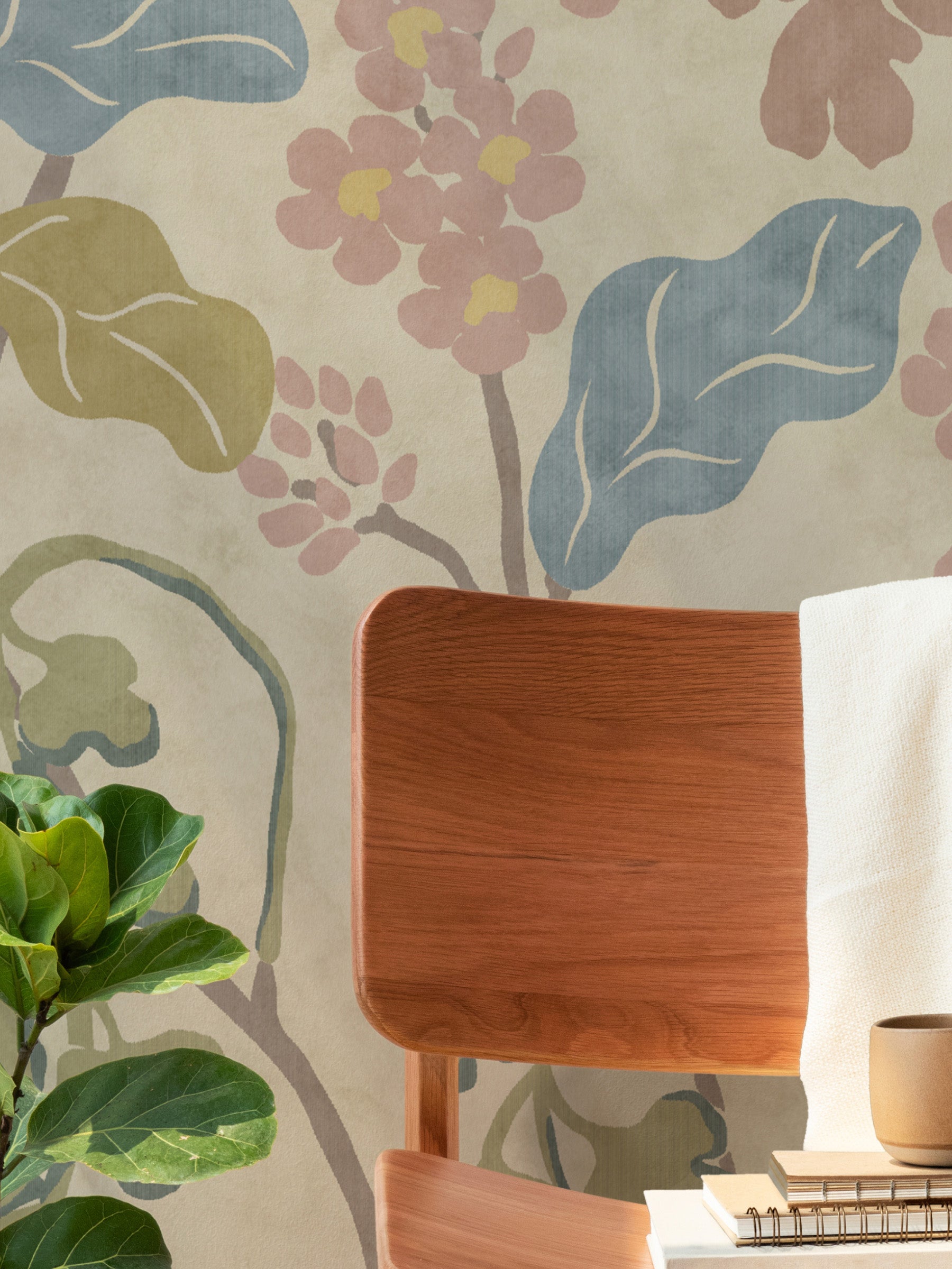 Fiori Mural - Oat Bloom