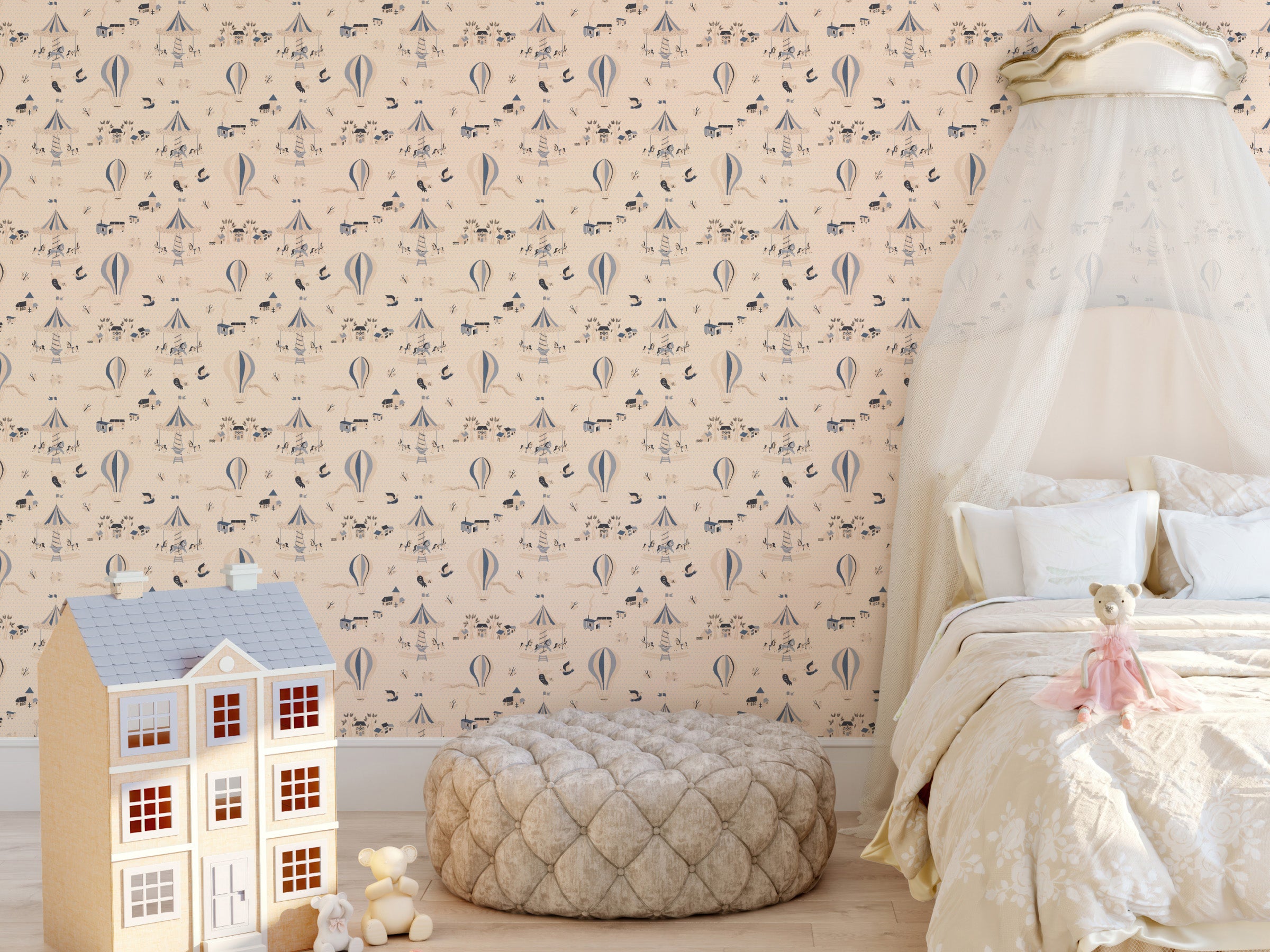 Funfair Soft Cream - Polka Dots