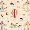 Funfair Soft Rainbow Polka Dots