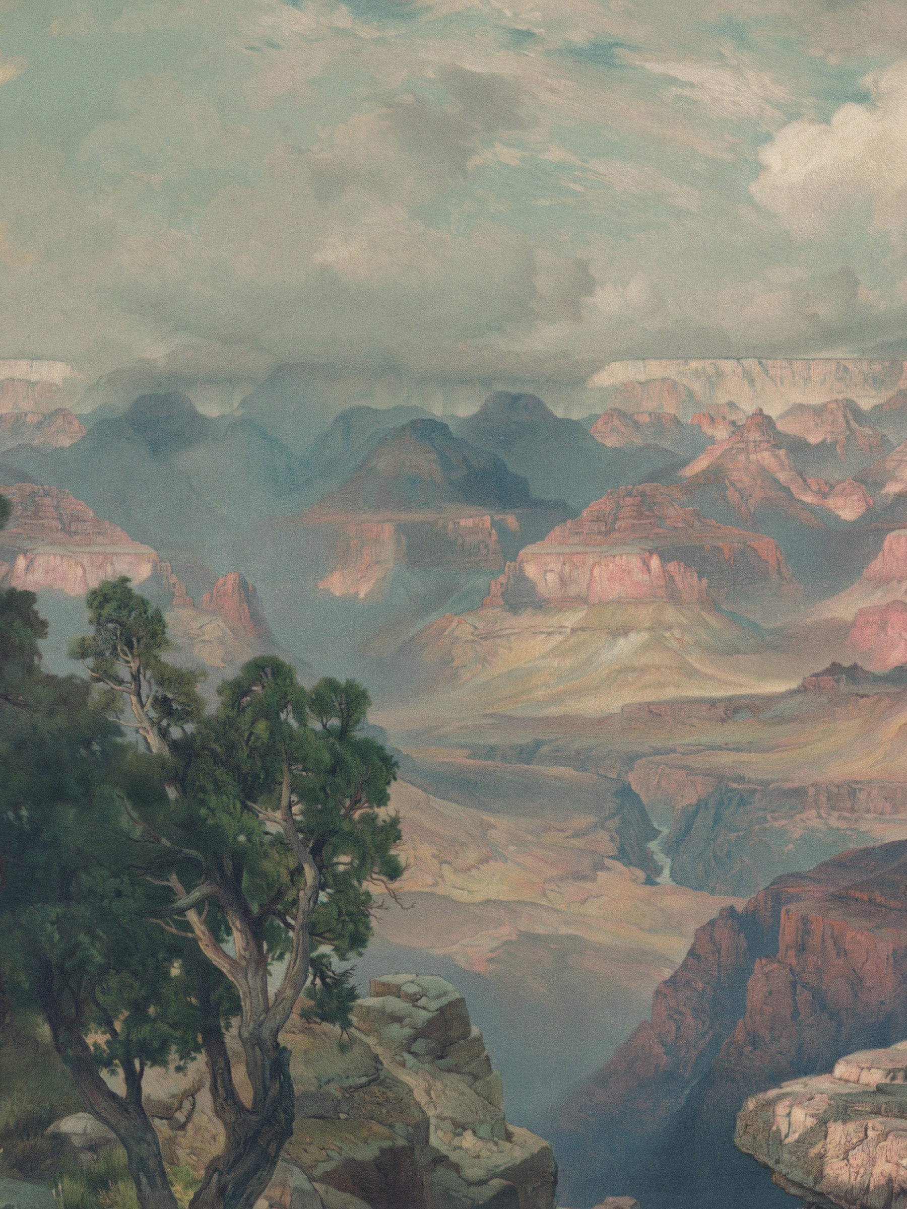 Grand Canyon Mural - Dusk