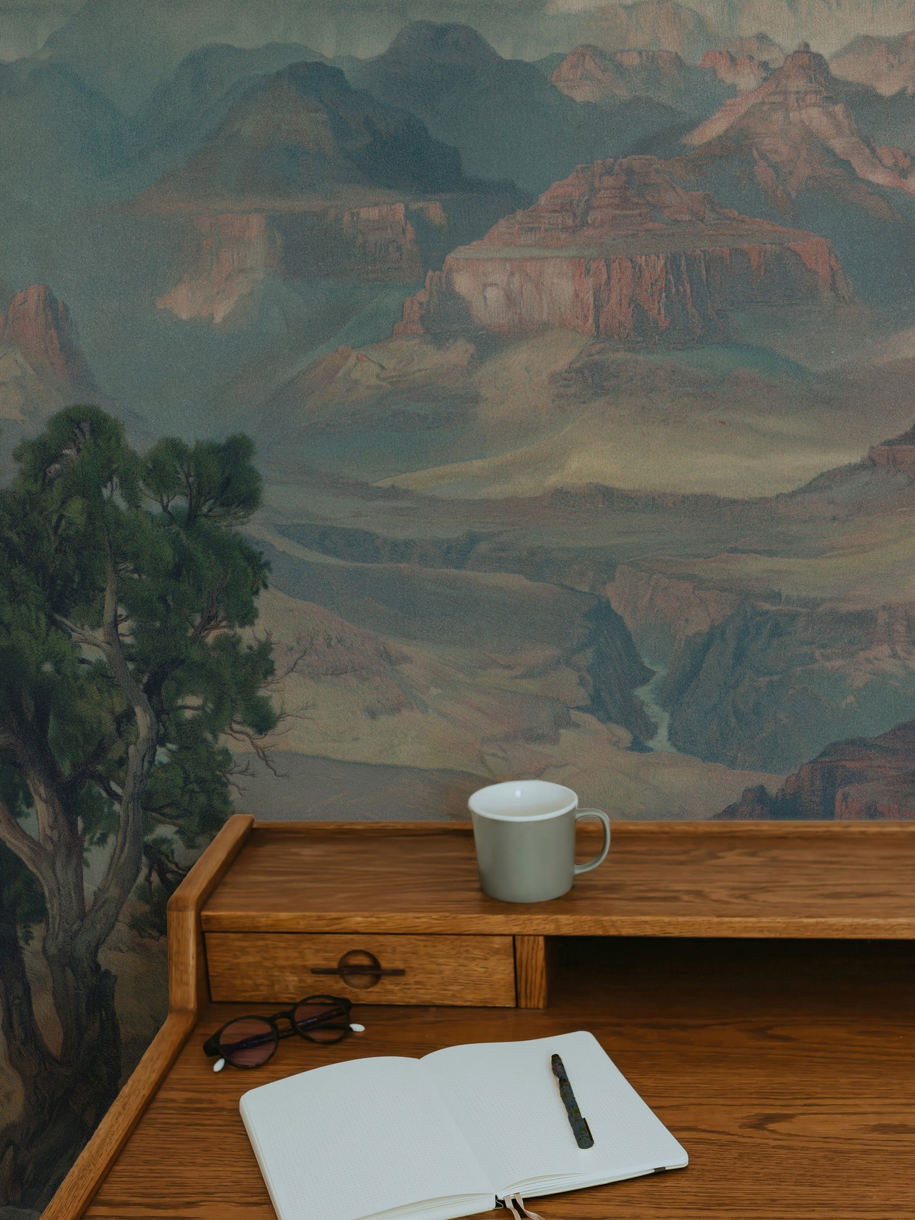 Grand Canyon Mural - Dusk