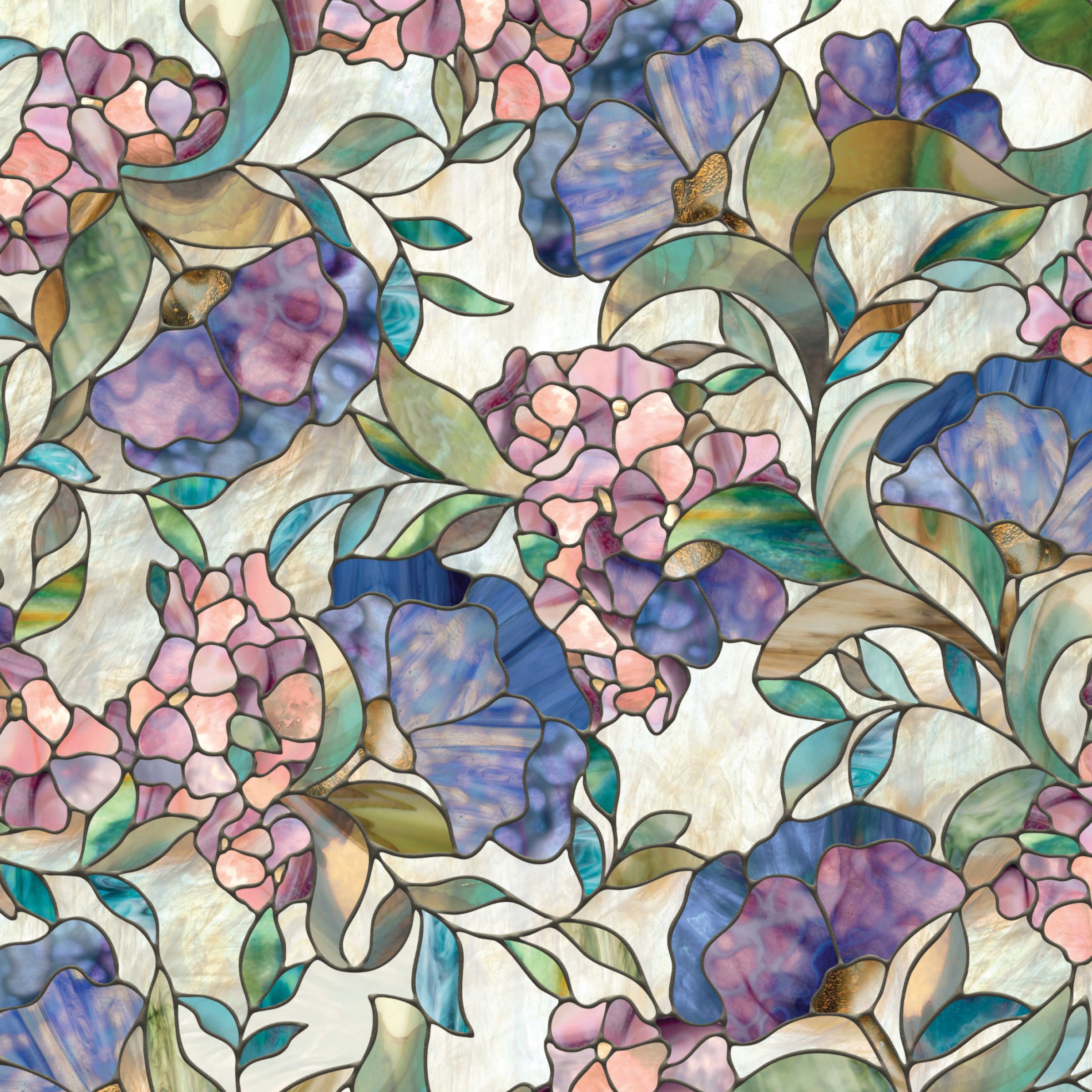 Colored Stained Glass Window Film – Artscape Inc