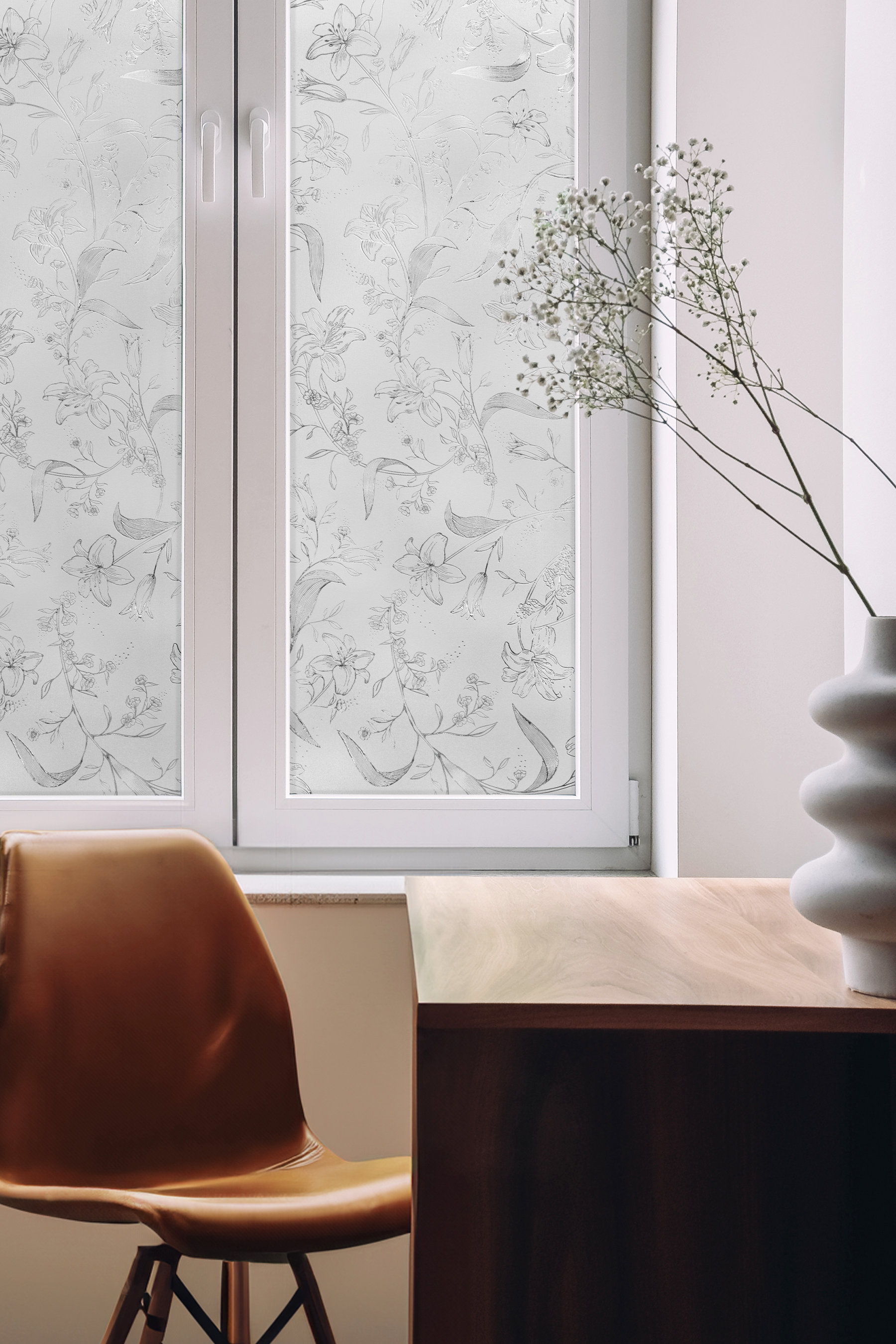 Lily | Window Film with Textured Glass Pattern | Made in USA – Artscape Inc