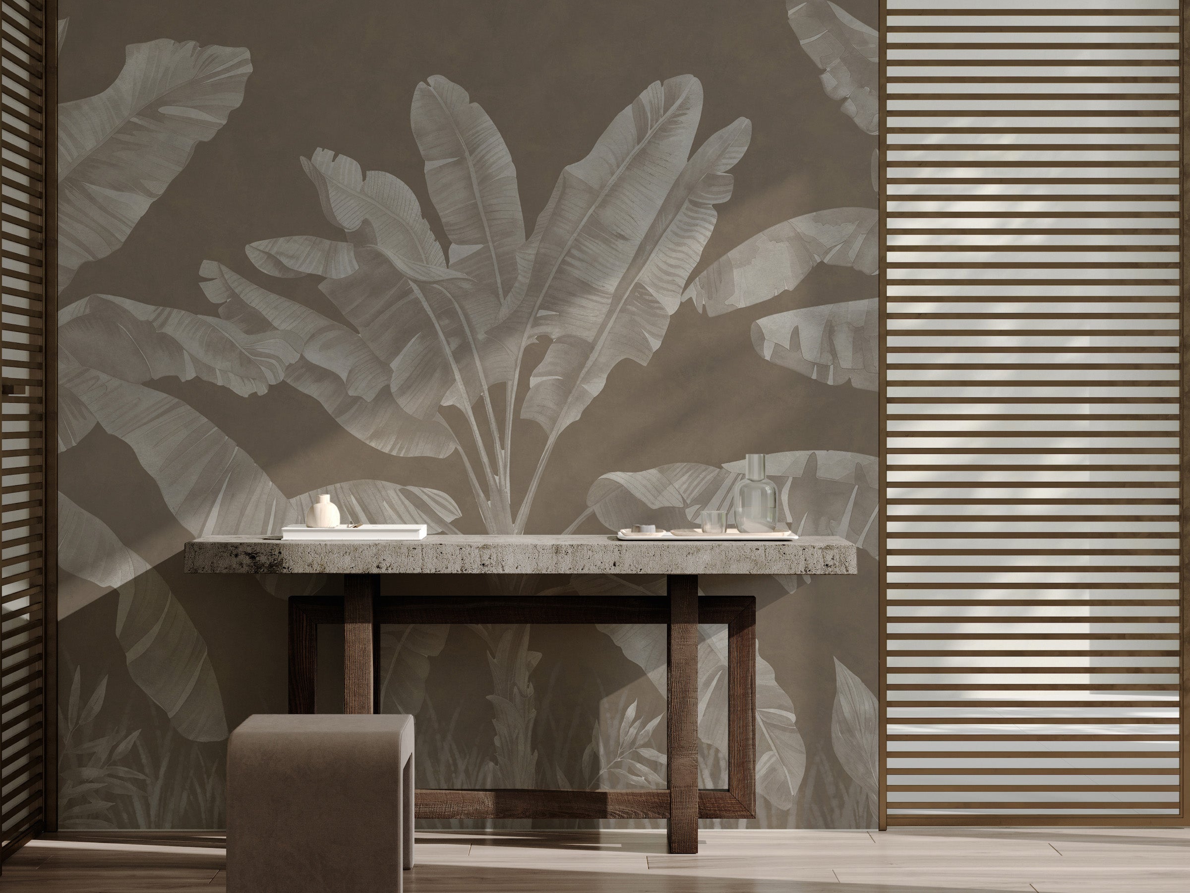 Musa Mural - Umber