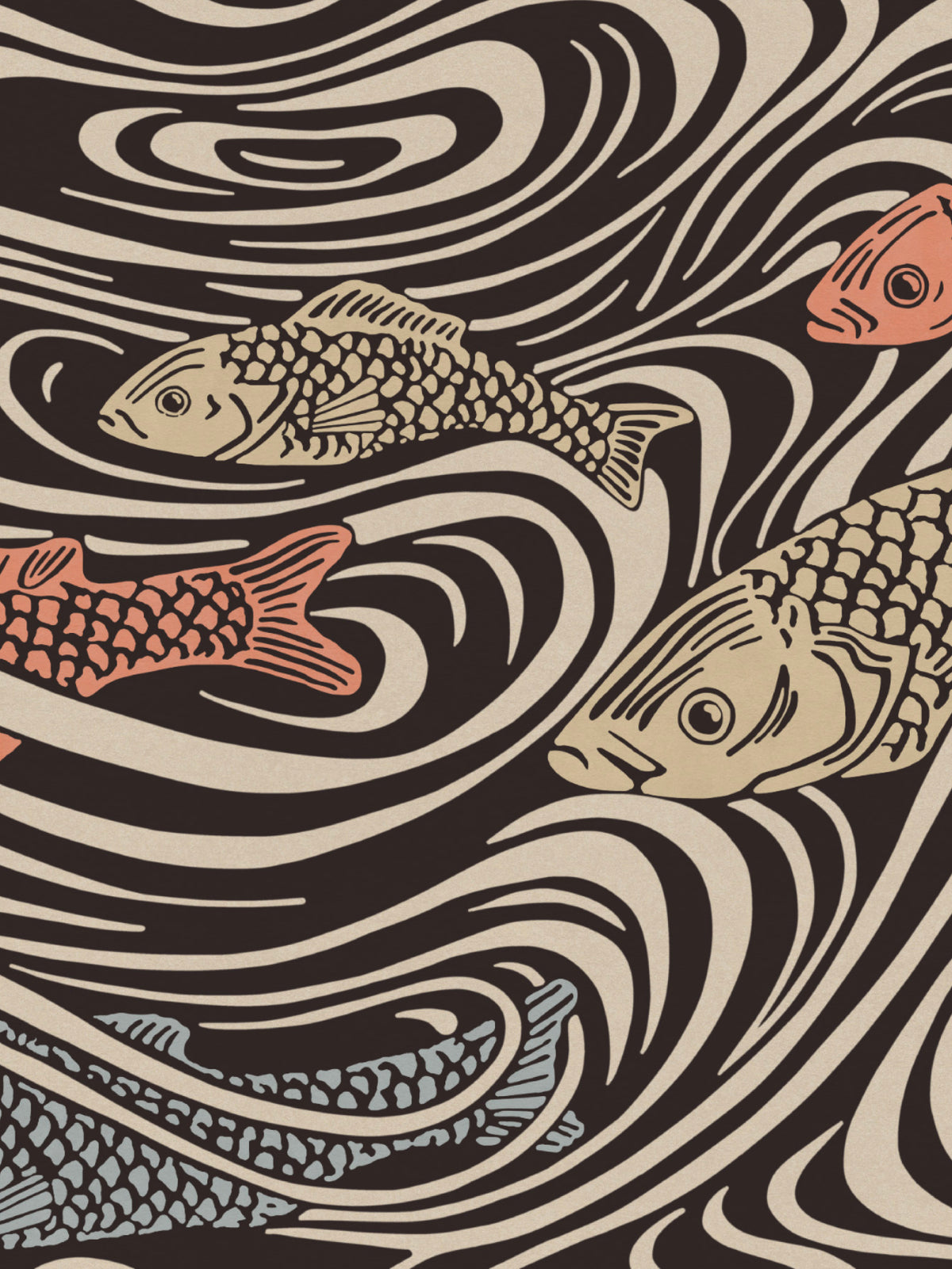 Nouveau Fish - Rainbow Koi