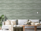 Paper Waves - Soft Green Wave