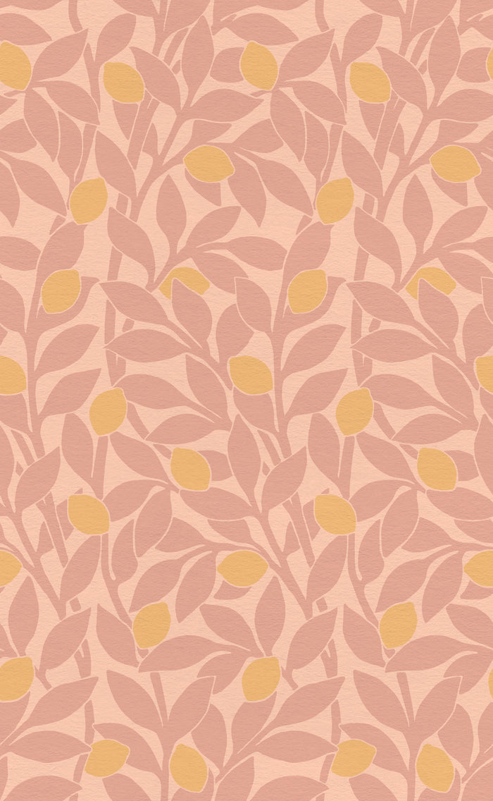 Citrus Grove Dusty Rose - Lemons