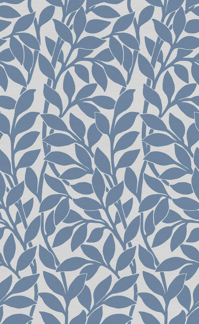 Citrus Grove Soft Navy - Leaves