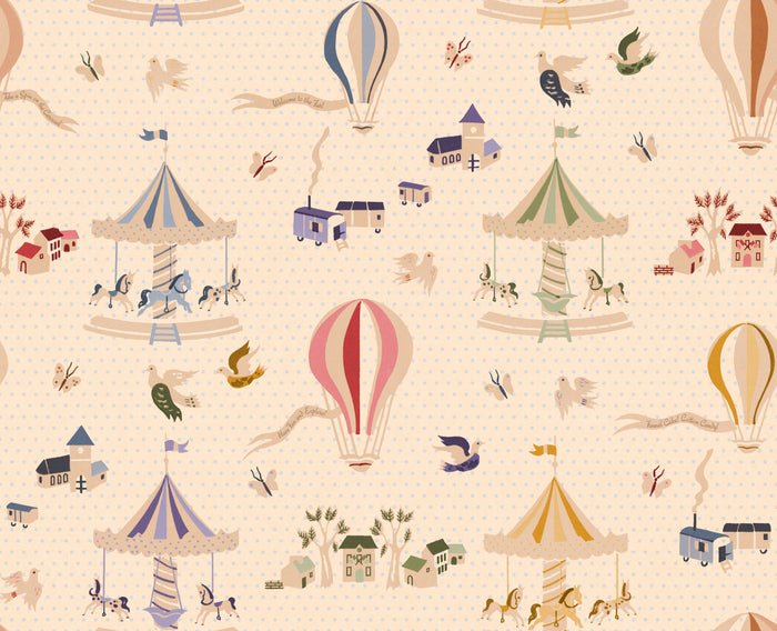 Funfair Soft Rainbow - Polka Dots