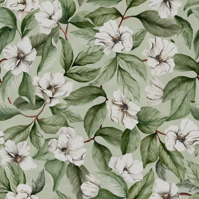 White Magnolia - Green
