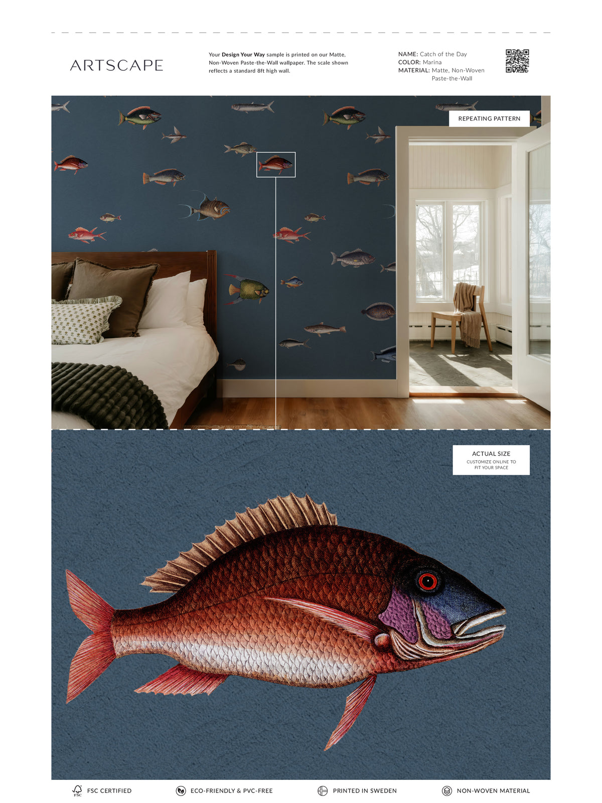 Catch of the Day Marina - Texture