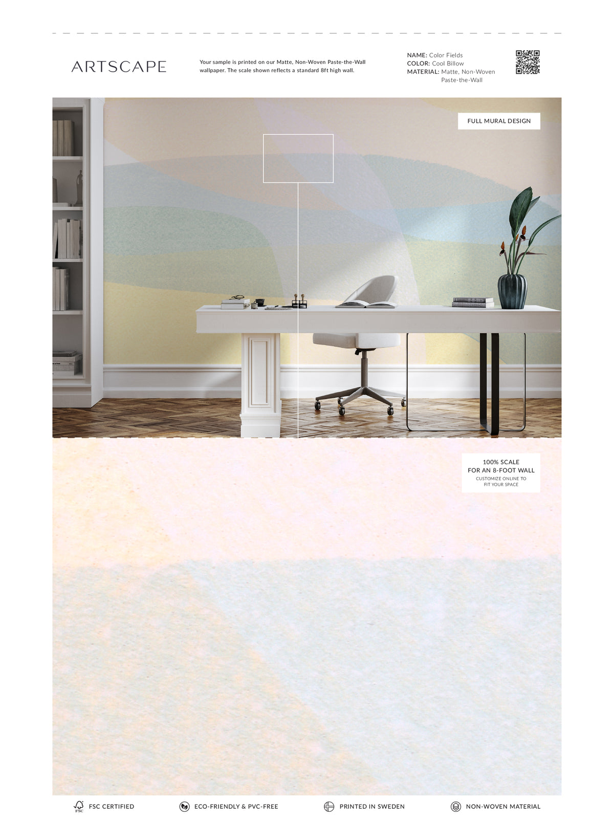 Color Fields - Cool Billow