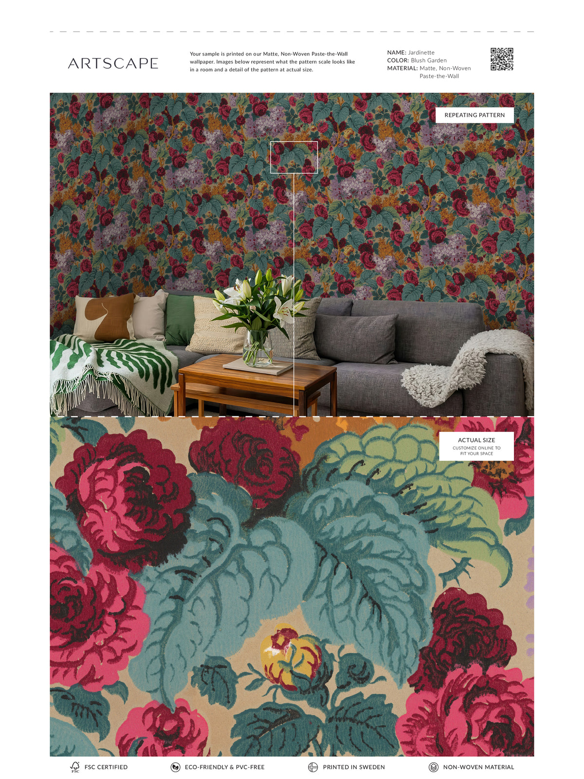 Jardinette - Blush Garden