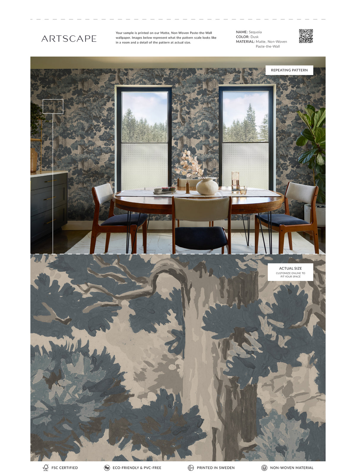 Sequoia Mural - Dusk