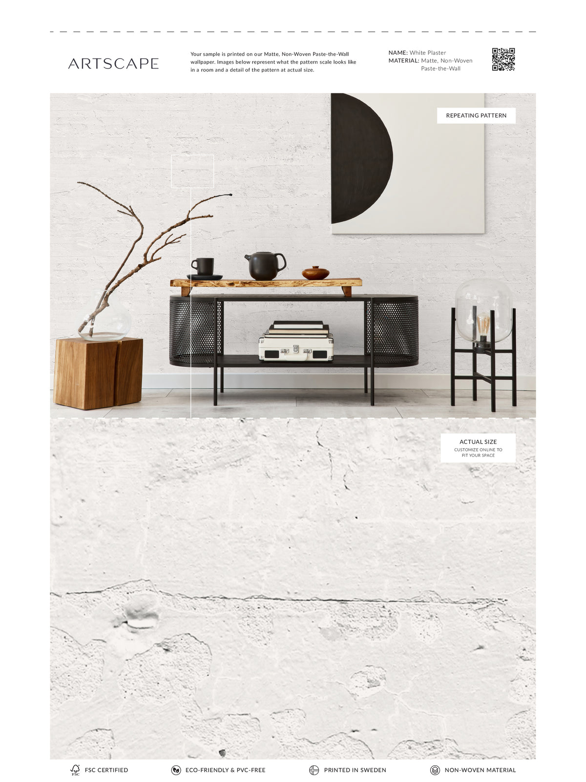White Plaster