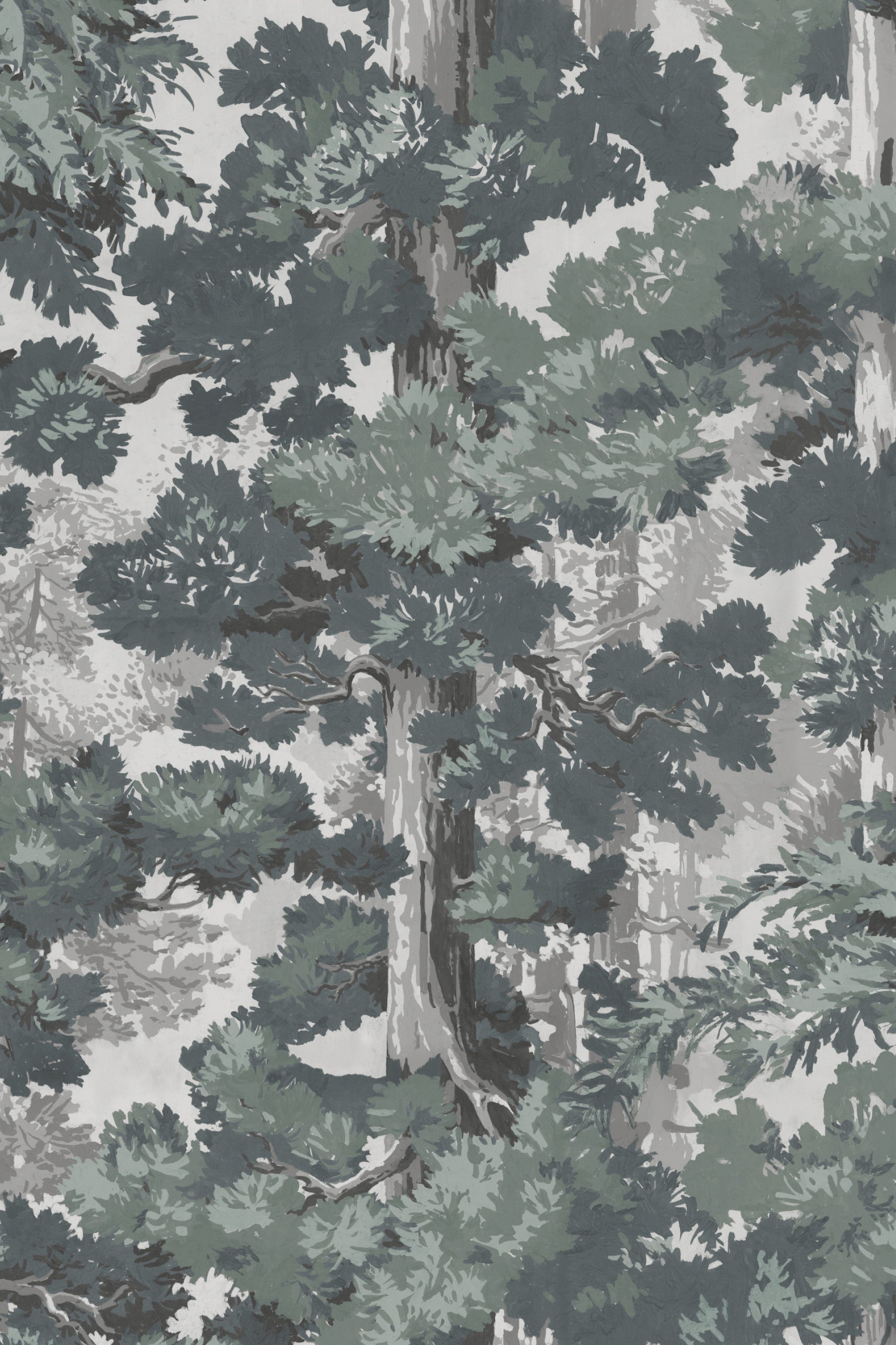 Sequoia Mural - Forest