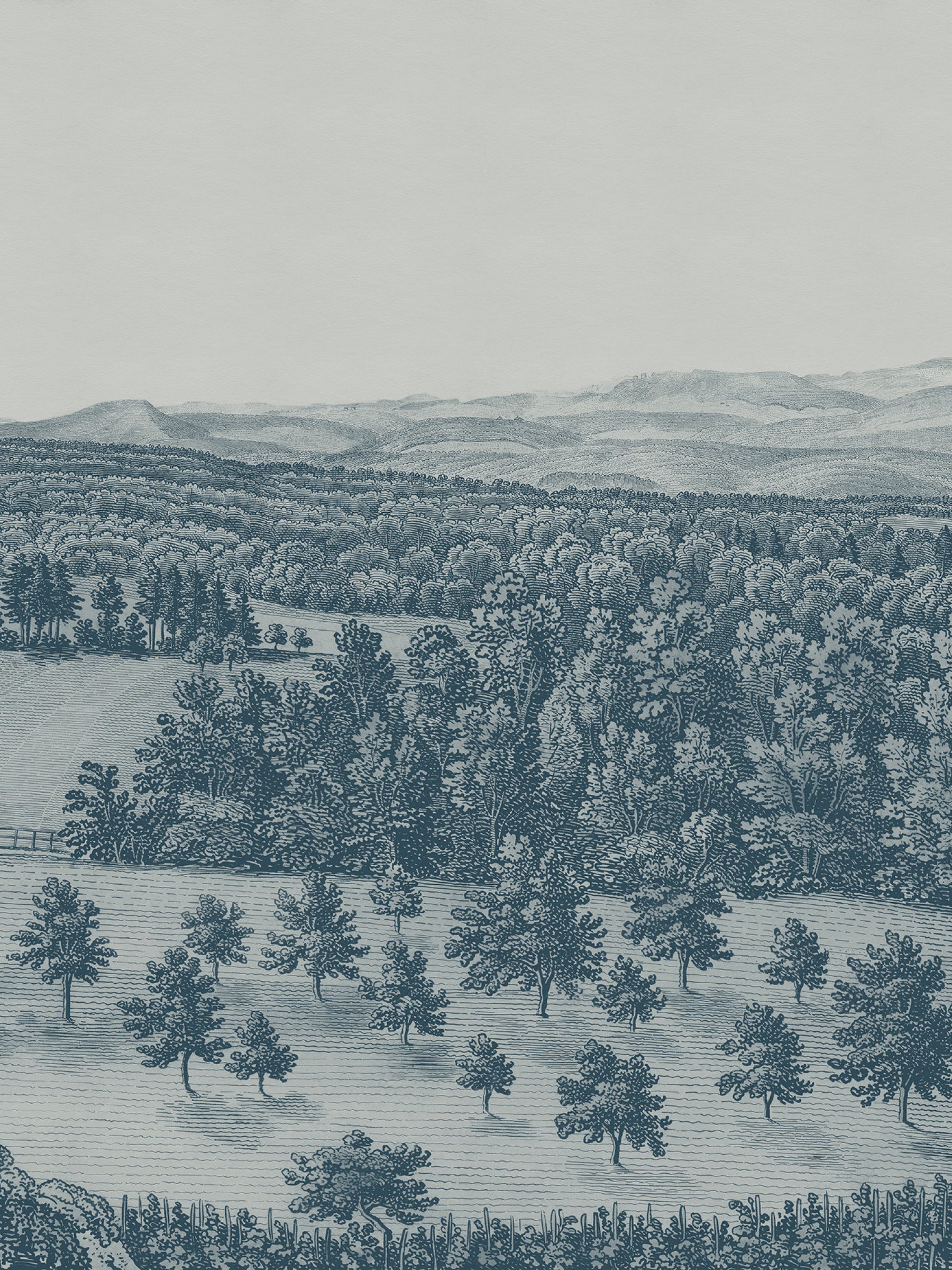 Swiss Landscape - Estival Navy