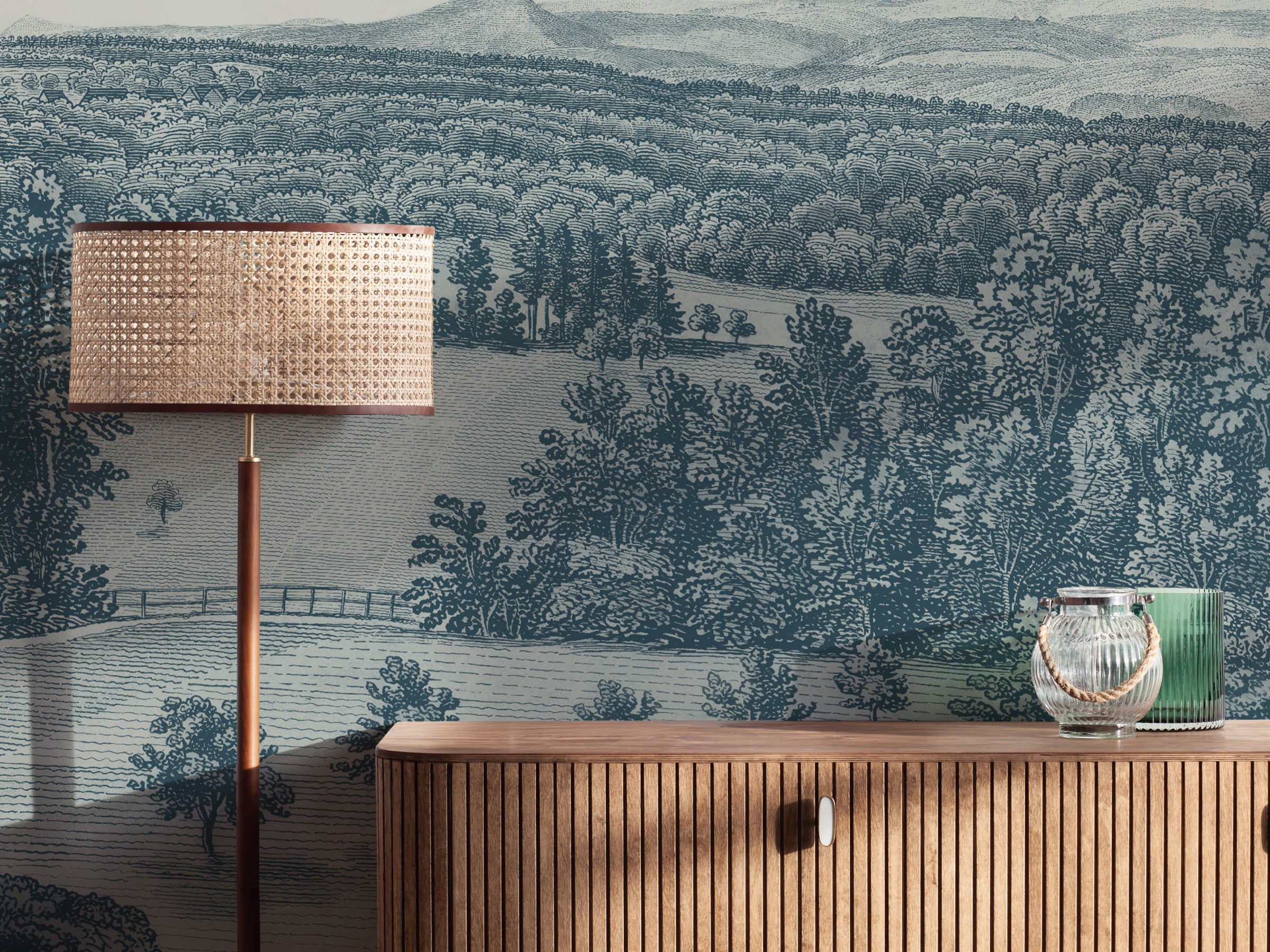 Swiss Landscape - Estival Navy