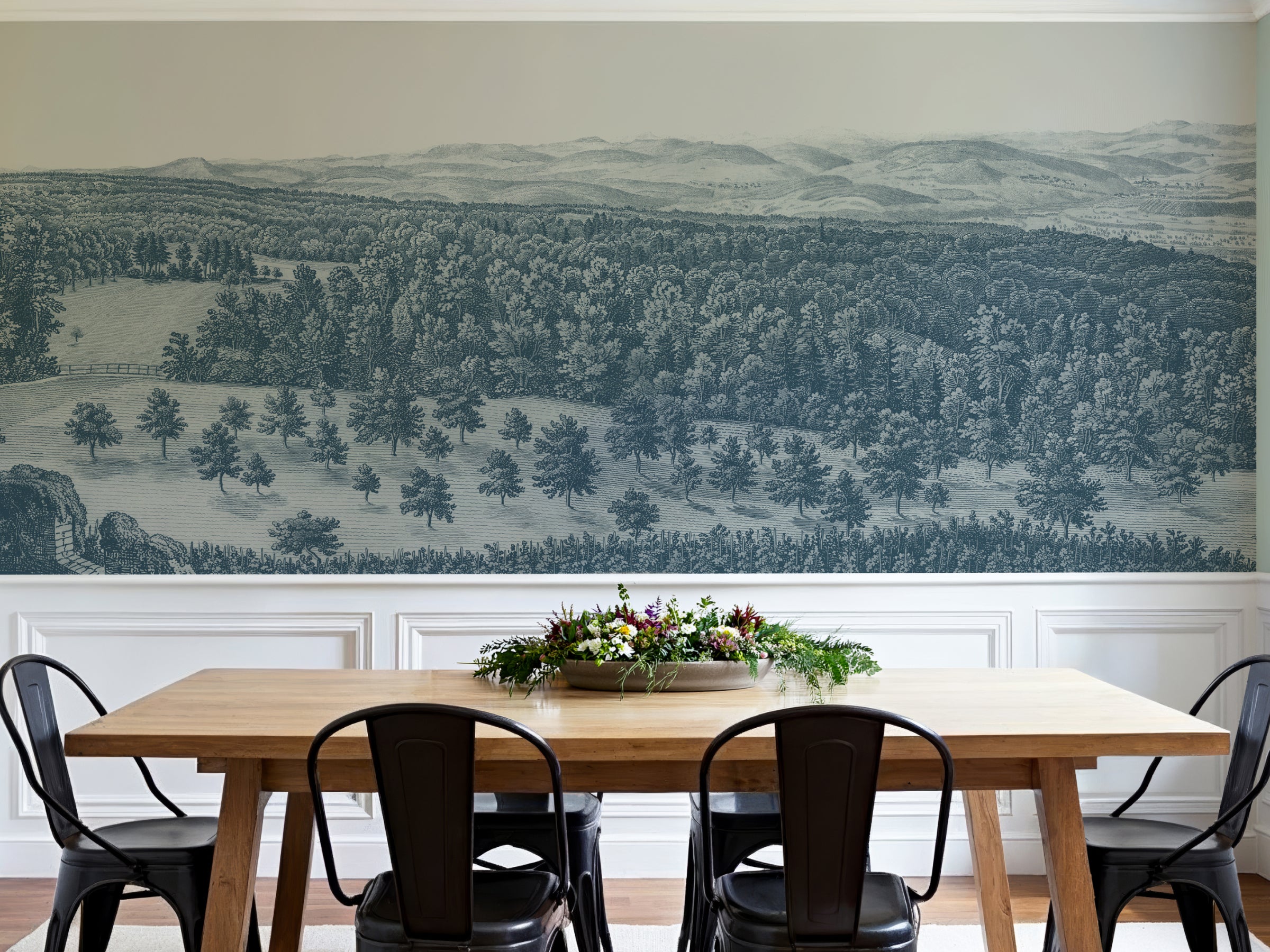 Swiss Landscape - Estival Navy