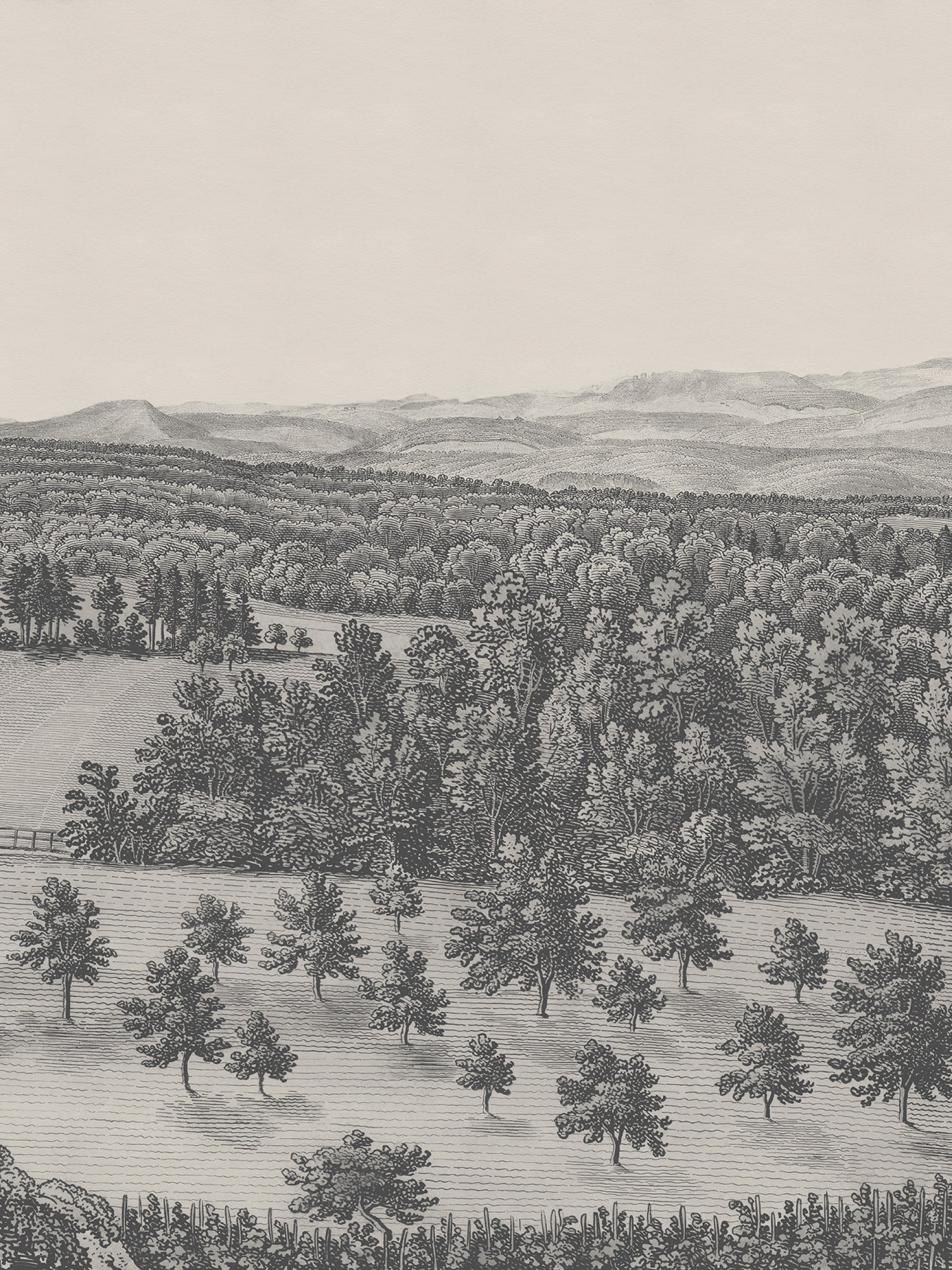 Swiss Landscape - Estival Pewter